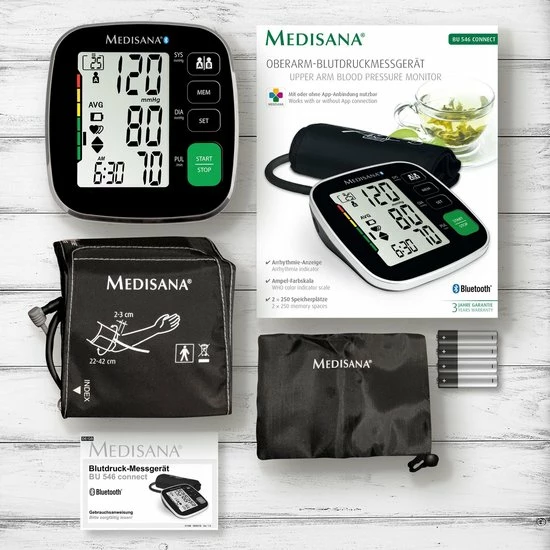 Medisana BU 546 Connect Bovenarm Bloeddrukmeter 14 Medisana BU 546 Connect Bovenarm Bloeddrukmeter - Afbeelding 12