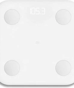 Xiaomi Mi Body Composition Smart Scale 2 - EU Versie - Bluetooth 5.0 - Slimme Weegschaal Voor Dieet (lichaamsgewicht, BMI, Spiermassa, Vetpercentage, Hydratatie, Botmassa, Eitwitgehalte, Etc.) - Mi Fit App