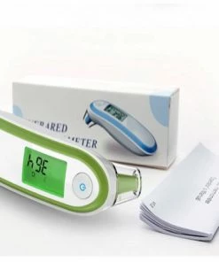 LaNicole?-Infrarood-oor-voorhoofd-thermometer-Groen-koorts-lichaamstemperatuur-baby-kind-volwassen