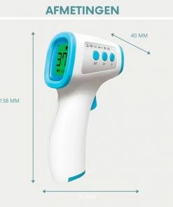 Viento Contactloze Voorhoofdthermometer - Infrarood Thermometer – Vleesthermometer - Voorhoofd Thermometer - Afstand Temperatuur Meten - Opslag Mogelijkheid - 2020 -Yunmai Shop 550x552 11