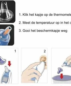 Merkloos Beschermkapjes - Oorthermometer 25 Merkloos Beschermkapjes - Oorthermometer -Yunmai Shop 550x552 3