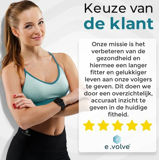 E.volve Slimme Weegschaal - 14x Lichaamsanalyse O.a. Vetpercentage - Digitale Personenweegschaal Met App 13 E.volve Slimme Weegschaal - 14x Lichaamsanalyse O.a. Vetpercentage - Digitale Personenweegschaal Met App - Afbeelding 11