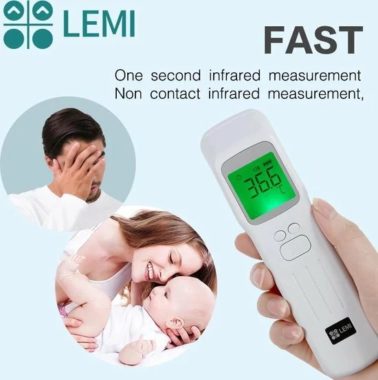 J.C. Health Thermometer - Plastic - Wit 5 J.C. Health Thermometer - Plastic - Wit - Afbeelding 3