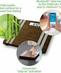 Medisana BS 552 Connect Personenweegschaal Bamboe Dark Met Lichaamsanalyse -Yunmai Shop 550x554 12