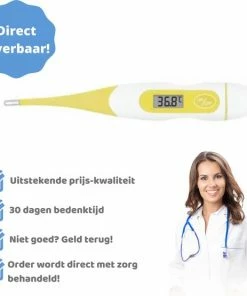 Sunlife Digitale Thermometer Flexibele Soft Tip - Lichaam - Koortsthermometer Baby - Staafthermometer Volwassenen - Rectaal - Lichaamsthermometer - Oorthermometer 17 Sunlife Digitale Thermometer Flexibele Soft Tip - Lichaam - Koortsthermometer Baby - Staafthermometer Volwassenen - Rectaal - Lichaamsthermometer - Oorthermometer -Yunmai Shop 550x555 9