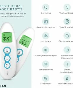 Bintoi® X100 - Digitale Oorthermometer - Infrarood Thermometer Voorhoofd - Temperatuurmeter - Koortsthermometer Voor Volwassenen En Baby's - Digitale Thermometer Lichaam - Instant Meting In 1 Seconde - Incl. Batterijen 14 Bintoi® X100 - Digitale Oorthermometer - Infrarood Thermometer Voorhoofd - Temperatuurmeter - Koortsthermometer Voor Volwassenen En Baby's - Digitale Thermometer Lichaam - Instant Meting In 1 Seconde - Incl. Batterijen -Yunmai Shop 550x556
