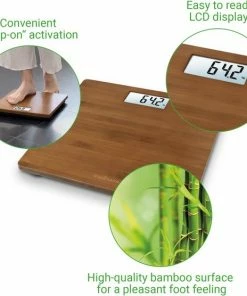 Medisana PS 450 - Personenweegschaal - Bamboe Dark 16 Medisana PS 450 - Personenweegschaal - Bamboe Dark -Yunmai Shop 550x556 3