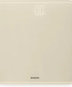 Brabantia ReNew Personenweegschaal Digitaal - Op Batterijen - Soft Beige