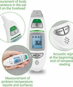 Medisana TM 750 - Lichaamsthermometer - Infrarood 25 Medisana TM 750 - Lichaamsthermometer - Infrarood -Yunmai Shop 550x557 7