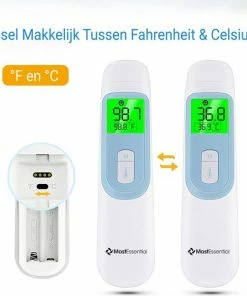 MostEssential Premium Koortsthermometer - Infrarood Thermometer - Thermometer Voorhoofd - Oorthermometer - Contactloos - Koortsthermometer Voor Volwassenen, Kinderen En Baby's - 20D 17 MostEssential Premium Koortsthermometer - Infrarood Thermometer - Thermometer Voorhoofd - Oorthermometer - Contactloos - Koortsthermometer Voor Volwassenen, Kinderen En Baby's - 20D -Yunmai Shop 550x560 1