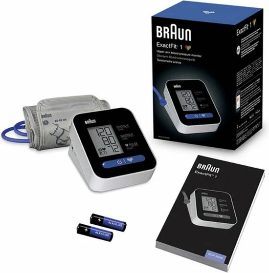Braun ExactFit 1 - BUA5000 - Bovenarm Bloeddrukmeter 14 Braun ExactFit 1 - BUA5000 - Bovenarm Bloeddrukmeter - Afbeelding 12