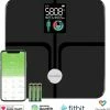 Formilo Premium Slimme Weegschaal Met 15x Lichaamsanalyse - ITO Weegschaal Met Hartslagmeter - Digitaal - Grijs -Yunmai Shop 550x563 5