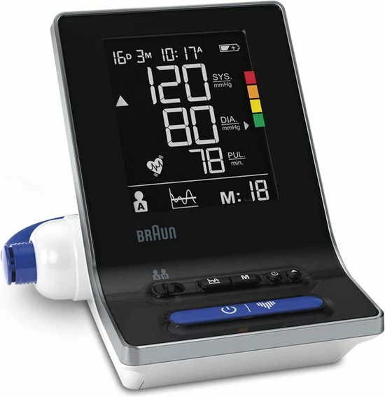 Braun ExactFit™ 3 BUA6150WE - Bovenarmbloed Drukmeter 19 Braun ExactFit™ 3 BUA6150WE - Bovenarmbloed Drukmeter - Afbeelding 17