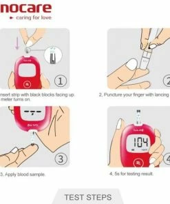 Sinocare - 5 Seconden Result Bloedglucosemeter, Safe AQ Smart Bloedglucosetestkit Met Bloedglucoseteststrips X 50 + Bloedsuikertestlancet X 50 + 2 AAA Batterijen + Diabetische Prikpen Zonder Code - Mg/dL 13 Sinocare - 5 Seconden Result Bloedglucosemeter, Safe AQ Smart Bloedglucosetestkit Met Bloedglucoseteststrips X 50 + Bloedsuikertestlancet X 50 + 2 AAA Batterijen + Diabetische Prikpen Zonder Code - Mg/dL -Yunmai Shop 550x566 9