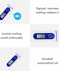 Sunlife Digitale Thermometer Flexibele Soft Tip - Lichaam - Koortsthermometer Baby - Staafthermometer Volwassenen - Rectaal - Lichaamsthermometer - Oorthermometer 13 Sunlife Digitale Thermometer Flexibele Soft Tip - Lichaam - Koortsthermometer Baby - Staafthermometer Volwassenen - Rectaal - Lichaamsthermometer - Oorthermometer -Yunmai Shop 550x567 12