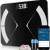 Alizendeh Bluetooth Personenweegschaal - Met Zeer Volledige Lichaamsanalyse Met Vetpercentage ? Inclusief Analyse App ? Zwart 1 Alizendeh Bluetooth Personenweegschaal - Met Zeer Volledige Lichaamsanalyse Met Vetpercentage ? Inclusief Analyse App ? Zwart -Yunmai Shop 550x567 9