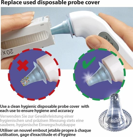Braun IRT 3030 - Oorthermometer 10 Braun IRT 3030 - Oorthermometer - Afbeelding 8