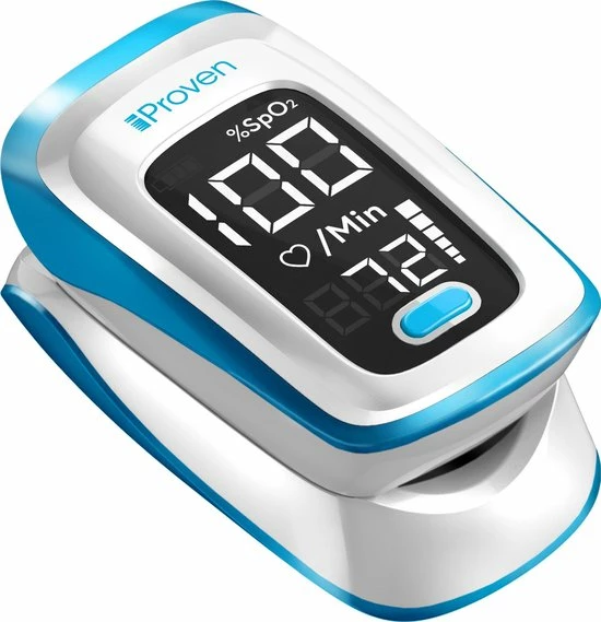 IProven OXI-27iWB - Saturatiemeter Zuurstofmeter Pulse Oximeter - Meet Je Zuurstofsaturatie - Meet Je Hartslag - Meting Binnen 10 Seconden 3 IProven OXI-27iWB - Saturatiemeter Zuurstofmeter Pulse Oximeter - Meet Je Zuurstofsaturatie - Meet Je Hartslag - Meting Binnen 10 Seconden
