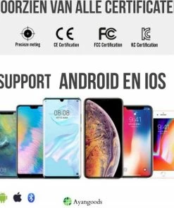 Ayangoods Slimme Weegschaal ? Personenweegschaal Beste Koop ? 12x Lichaamsanalyse O.a. Vetpercentage, BMI - Met App ? Digitale Weegschaal Personen ? Weegschaal Analoog ? Sport Weegschaal ? Fitness Weegschaal 16 Ayangoods Slimme Weegschaal ? Personenweegschaal Beste Koop ? 12x Lichaamsanalyse O.a. Vetpercentage, BMI - Met App ? Digitale Weegschaal Personen ? Weegschaal Analoog ? Sport Weegschaal ? Fitness Weegschaal -Yunmai Shop 550x571 3