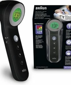 Braun BNT400B Age Precision Touch/No Touch Koortsthermometer Antraciet