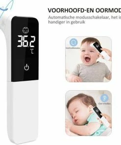 Alphamed Infrarood Thermometer ? Voorhoofd & Lichaam Temperatuurmeter ? Digitale Thermometer ? Laser ? Oorthermometer Volwassenen -Yunmai Shop 550x576 14