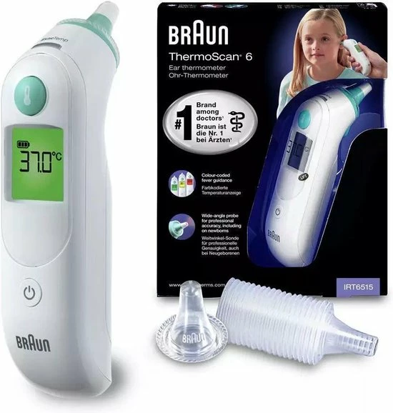 Braun IRT 6515 - Oor Thermometer ThermoScan 6 3 Braun IRT 6515 - Oor Thermometer ThermoScan 6