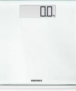 Soehnle Personenweegschaal Digitaal Style Sense Comfort 100 - Wit - Tot 100 Kg - Incl. Batterijen