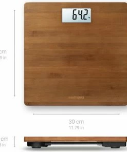 Medisana PS 450 - Personenweegschaal - Bamboe Dark 18 Medisana PS 450 - Personenweegschaal - Bamboe Dark -Yunmai Shop 550x581 4