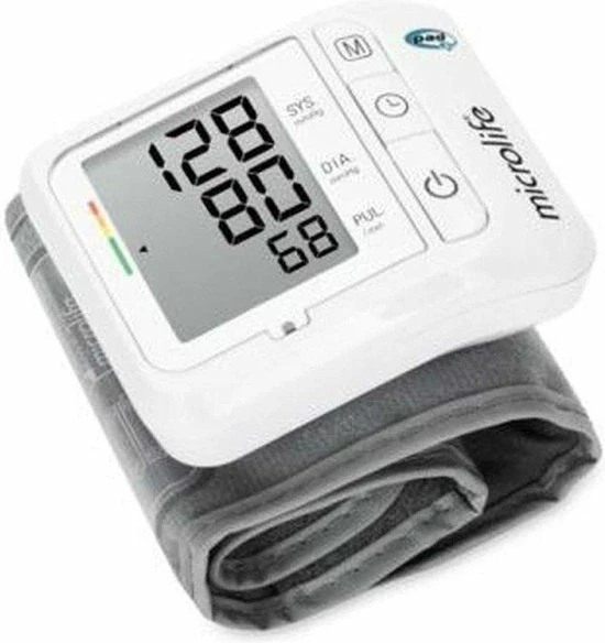 Microlife BP W1 Basic - Polsbloeddrukmeter Met Detectie Op Onregelmatige Hartslag - Klinisch Getest 4 Microlife BP W1 Basic - Polsbloeddrukmeter Met Detectie Op Onregelmatige Hartslag - Klinisch Getest - Afbeelding 2
