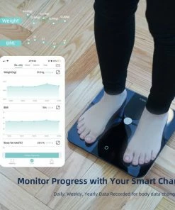 Skala Weegschaal Met Lichaamsanalyse - Digitale Personenweegschaal - Zwart 13 Skala Weegschaal Met Lichaamsanalyse - Digitale Personenweegschaal - Zwart -Yunmai Shop 550x585