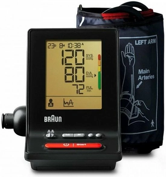 Braun Bp6200 - Bovenarm Bloeddrukmeter 3 Braun Bp6200 - Bovenarm Bloeddrukmeter