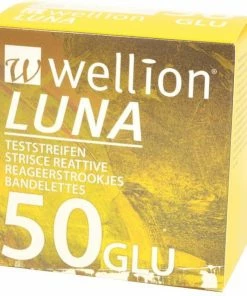 Wellion Luna Glucose Teststrips (50 Stuks) -Yunmai Shop 550x593