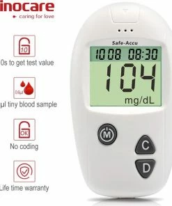 Sinocare Bloedglucose Meter ? Met 100 Test Strips En 100 Lancetten ? Diabetes ? Bloedsuiker Meter ? Bloedglucose Meter 17 Sinocare Bloedglucose Meter ? Met 100 Test Strips En 100 Lancetten ? Diabetes ? Bloedsuiker Meter ? Bloedglucose Meter -Yunmai Shop 550x595 2