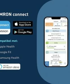 OMRON RS7 Intelli IT Bloeddrukmeter Pols - Blood Pressure Monitor - Klinisch Gevalideerd - Met Mobiele App - 13,5 Tot 21,5 Cm Manchet -Yunmai Shop 550x596 1