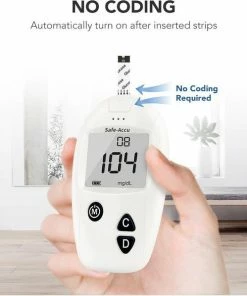 Sinocare Bloedglucose Meter ? Met 100 Test Strips En 100 Lancetten ? Diabetes ? Bloedsuiker Meter ? Bloedglucose Meter 22 Sinocare Bloedglucose Meter ? Met 100 Test Strips En 100 Lancetten ? Diabetes ? Bloedsuiker Meter ? Bloedglucose Meter -Yunmai Shop 550x598 3