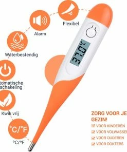 Premium Commerce Thermometer Lichaam - Koortsthermometer Voor Volwassenen - Oranje - Incl. Opbergcase En Handleiding! 13 Premium Commerce Thermometer Lichaam - Koortsthermometer Voor Volwassenen - Oranje - Incl. Opbergcase En Handleiding! -Yunmai Shop 550x599 1