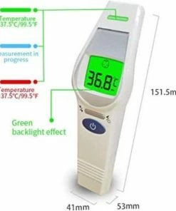 ALPHAMED Infrarood Thermometer Voorhoofd -Yunmai Shop 550x608 3