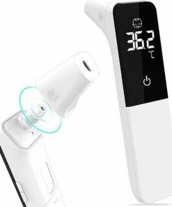 Alphamed Infrarood Thermometer ? Voorhoofd & Lichaam Temperatuurmeter ? Digitale Thermometer ? Laser ? Oorthermometer Volwassenen