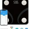 Vivid Green Weegschaal Met Lichaamsanalyse - Personenweegschaal - Digitaal - Beste Koop - Zwart