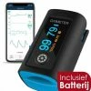 Meditrack Professionele Saturatiemeter Met APP En Hartslagmeter - Incl. Batterijen - Best Getest - Pulse Oximeter ? Zuurstofmeter Vinger -Yunmai Shop 550x611 3