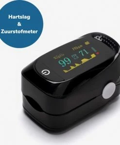 IMDK Professionele Saturatie En Hartslagmeter Inclusief Kodak Batterijen - Digitale Oled Zuurstofmeter - Oximeter - Bloedzuurstofmeter