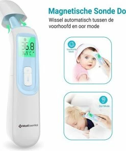 MostEssential Premium Koortsthermometer - Infrarood Thermometer - Thermometer Voorhoofd - Oorthermometer - Contactloos - Koortsthermometer Voor Volwassenen, Kinderen En Baby's - 20D 22 MostEssential Premium Koortsthermometer - Infrarood Thermometer - Thermometer Voorhoofd - Oorthermometer - Contactloos - Koortsthermometer Voor Volwassenen, Kinderen En Baby's - 20D -Yunmai Shop 550x620 1