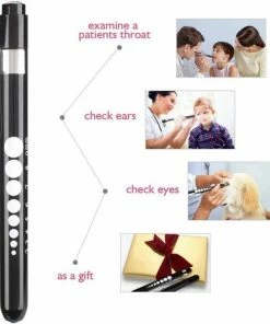 Emergesupply™ - Pupillampje - Penlight - Medische Ooglamp - Ooglampje - Zwart - Neurologisch Onderzoek - Inclusief Batterijen - Inclusief Handleiding Onderzoek -Yunmai Shop 550x620 2