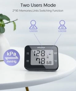 HYLOGY Pols Bloeddrukmeter Hartstichting - Digitaal LCD-scherm - Wrist Blood Pressure Monitor Easy - Manchet 13.5-21 Cm - Spraakuitzending - Zwart 15 HYLOGY Pols Bloeddrukmeter Hartstichting - Digitaal LCD-scherm - Wrist Blood Pressure Monitor Easy - Manchet 13.5-21 Cm - Spraakuitzending - Zwart -Yunmai Shop 550x621 3