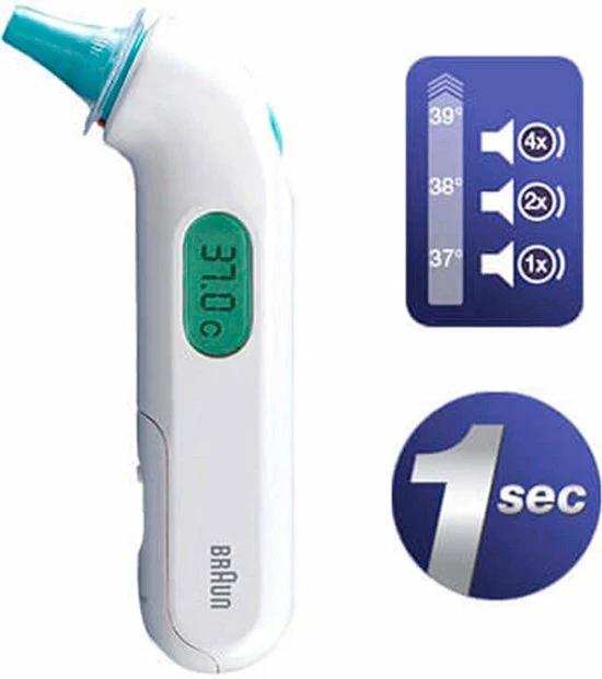Braun IRT 3030 - Oorthermometer 14 Braun IRT 3030 - Oorthermometer - Afbeelding 12