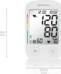 Medisana BU 535 Voice Sprekende Bovenarmbloeddrukmeter -Yunmai Shop 550x622 3