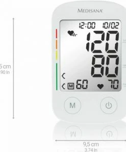 Medisana BU 535 Voice Sprekende Bovenarmbloeddrukmeter -Yunmai Shop 550x622 4