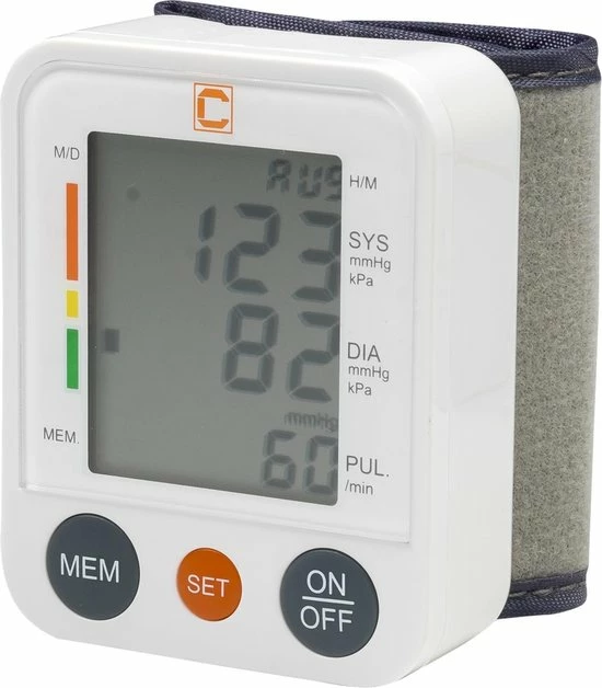 C-CARE Cresta Care BPM220 Digitale Pols Bloeddrukmeter Met Who Indicatie En Weergave Van De Hartslag 6 C-CARE Cresta Care BPM220 Digitale Pols Bloeddrukmeter Met Who Indicatie En Weergave Van De Hartslag - Afbeelding 4