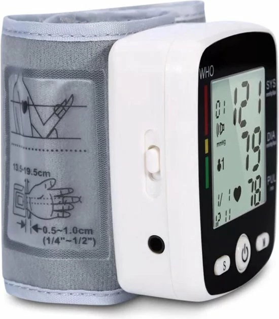 Tip Top Vintage Audio Bloeddrukmeter Pols - WHO - USB Oplaadbaar 8 Tip Top Vintage Audio Bloeddrukmeter Pols - WHO - USB Oplaadbaar - Afbeelding 6