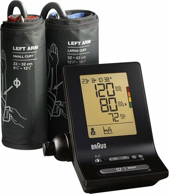 Braun Bp6200 - Bovenarm Bloeddrukmeter 12 Braun Bp6200 - Bovenarm Bloeddrukmeter - Afbeelding 10